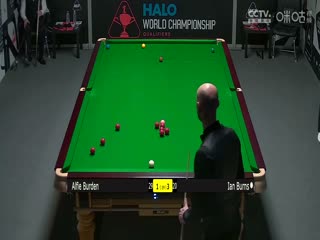 斯诺克世锦赛资格赛96进64 阿尔菲·博登1-8伊安·伯恩斯（第一阶段） 20250411