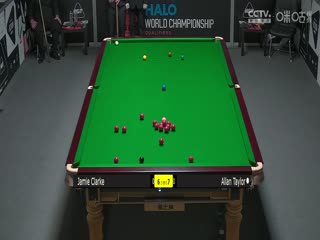 斯诺克世锦赛资格赛96进64 杰米·克拉克8-10阿兰·泰勒（第二阶段） 20250411