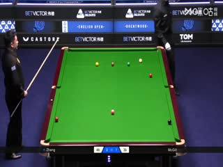 2025斯诺克英格兰公开赛64进32 张安达4-1安东尼·麦克吉尔 20250916