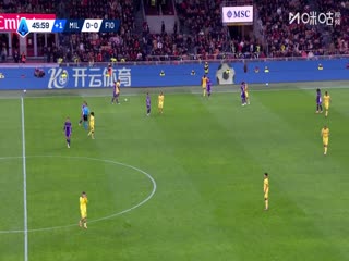 意甲联赛 AC米兰VS佛罗伦萨 20251020