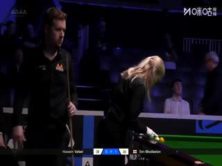 2025斯诺克北爱尔兰公开赛64进32 侯赛因·瓦菲2-4本·沃拉斯顿 20251019