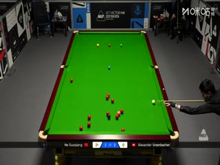 苏格兰公开赛资格赛 贺国强4-1亚历山大·乌尔森巴赫 20251017