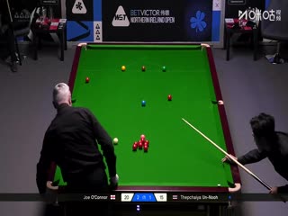 2025斯诺克北爱尔兰公开赛64进32 乔·奥康纳3-4塔猜亚·乌努 20251021
