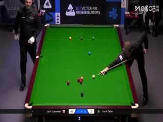 2025斯诺克北爱尔兰公开赛64进32 杰克·利索夫斯基4-0哈里斯·塔希尔 20251020
