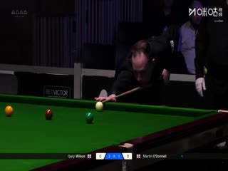 2025斯诺克北爱尔兰公开赛32进16 加里·威尔逊4-2马丁·奥德奈尔 20251022